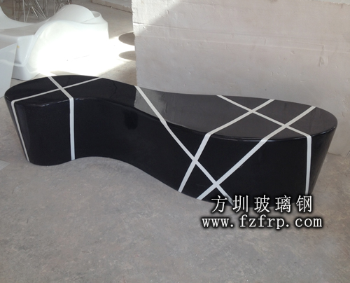 玻璃鋼休閑椅 玻璃鋼商場(chǎng)休閑椅(圖1)